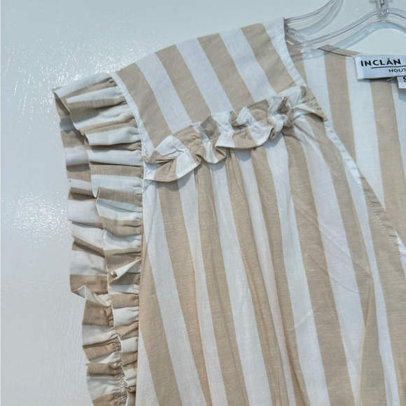 Inclan Studio striped blouse. Small - Picture 2 of 6